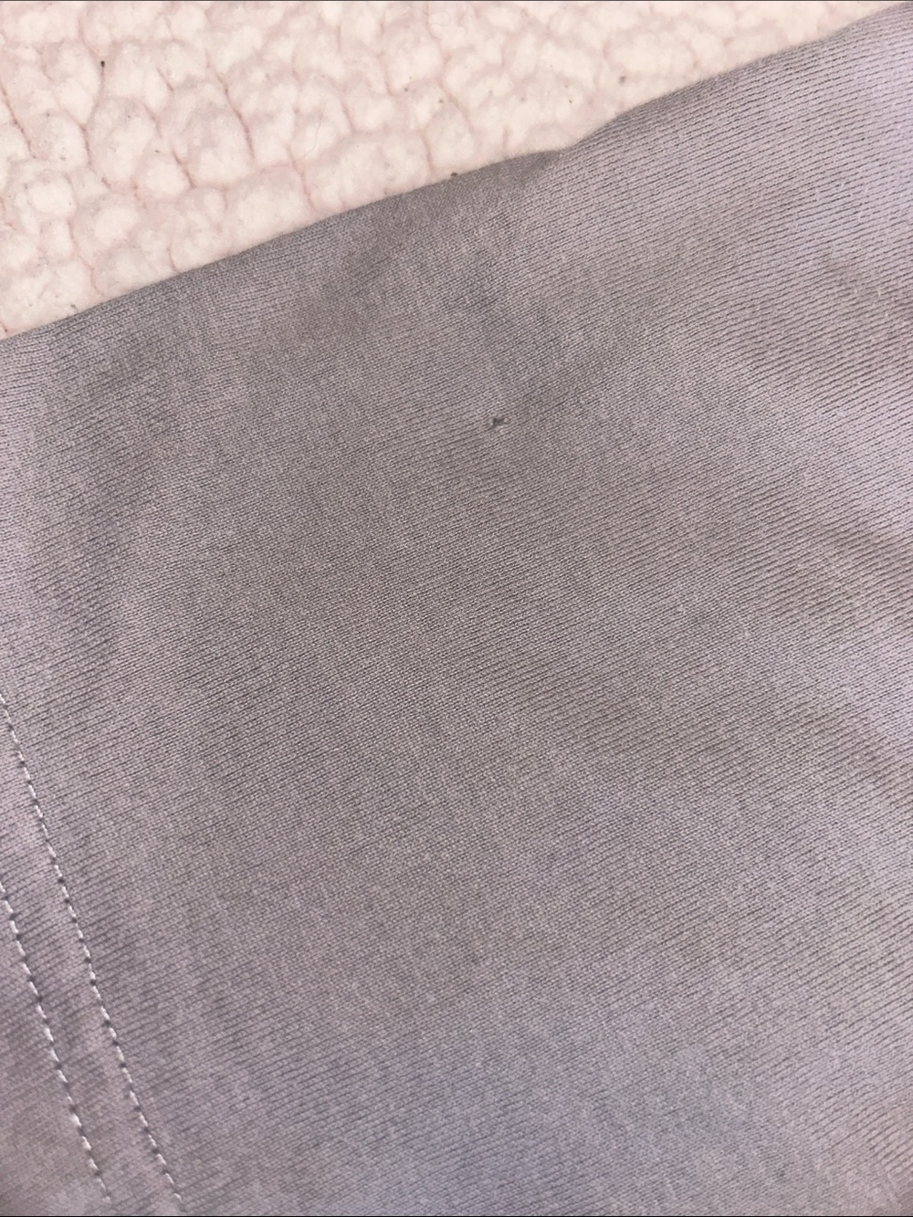 Supreme Gray Short Sleeve Tee with Red Mini Box Logo - Picture 7 of 9